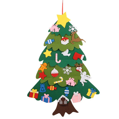 Kids DIY Felt Christmas Tree Set