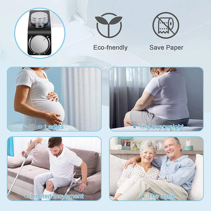 Dual Nozzle Bidet Toilet Seat Attachment