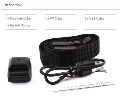 Humane No-Shock Anti-Bark Training Collar for Dogs