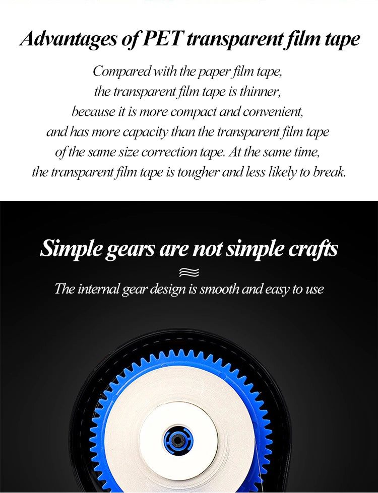 Large Capacity Correction Tape