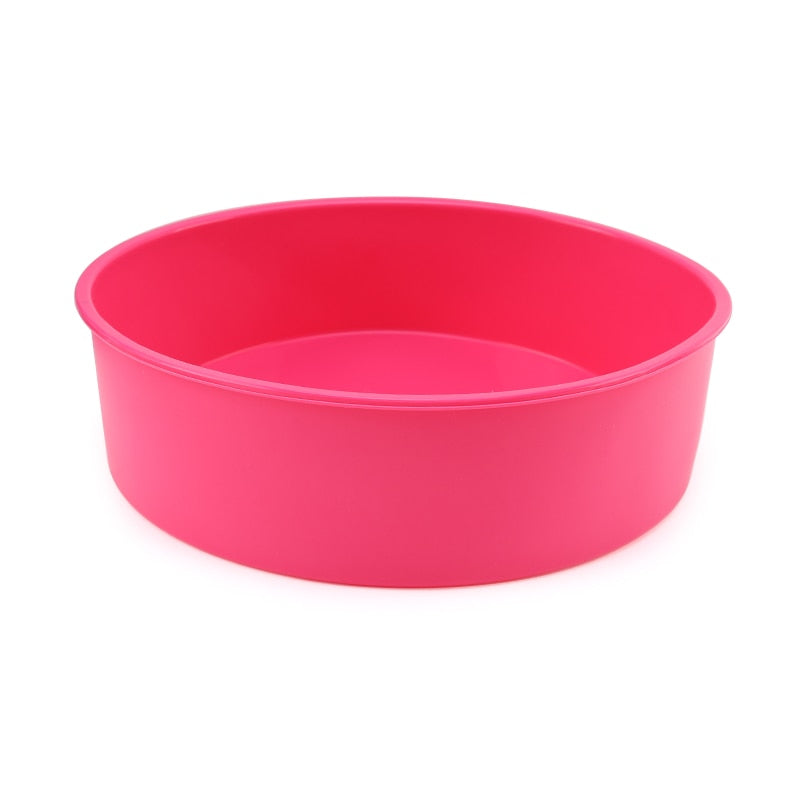 Round Silicone Cake Mold 4 6 8 10 Inch Silicone