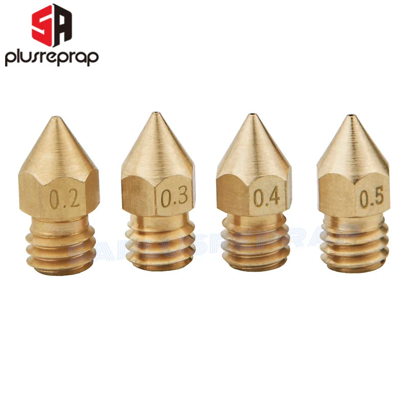 22 Pcs/lot MK8 Brass Nozzle Head Printer Extruder