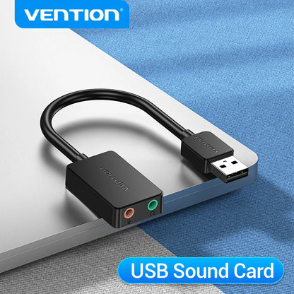 USB External Sound Card Adapter