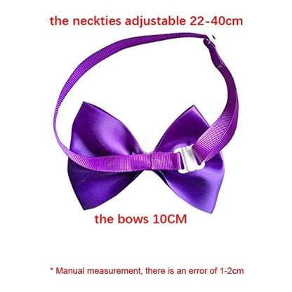 50 / 100Pcs Adjustable Pet Bow Tie