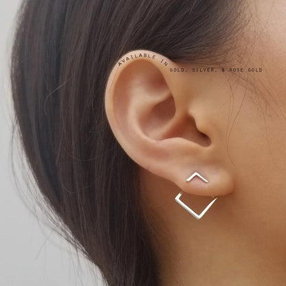 Minimalist Geometric Earrings