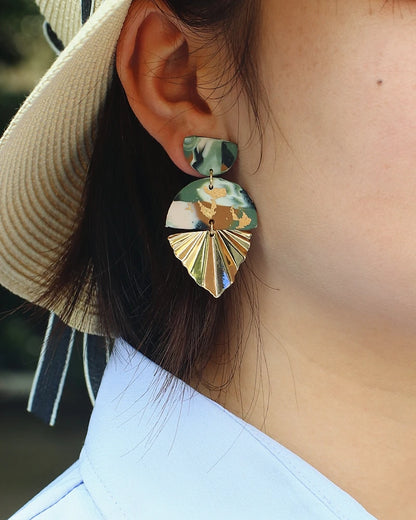 Lifefontier Bohemian Pattern Earrings