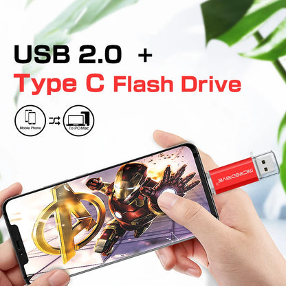 2-in-1 USB Type-C OTG Flash Drive