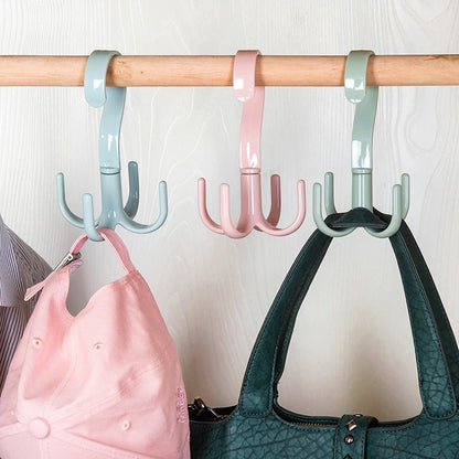 Space Saving Rotated Hanger Hooks