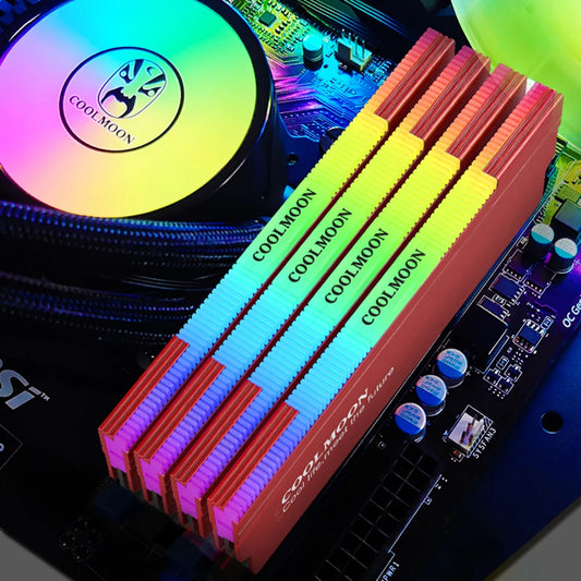 COOLMOON CR-D134S ARGB RAM Heatsink