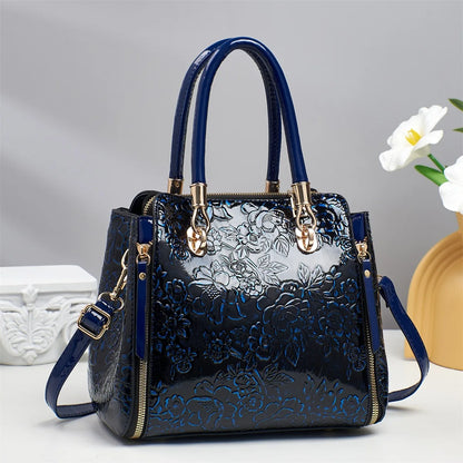 Embossed PU Tote Bag
