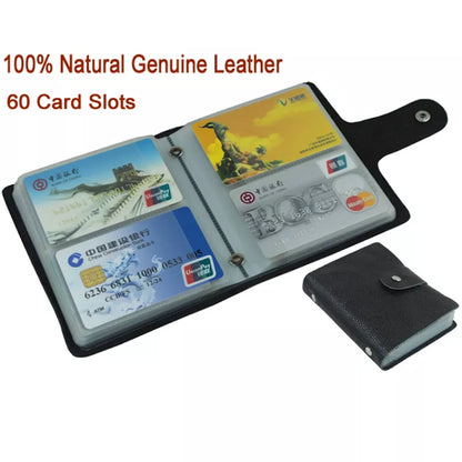 100% Genuine Leather Credit Card Holder