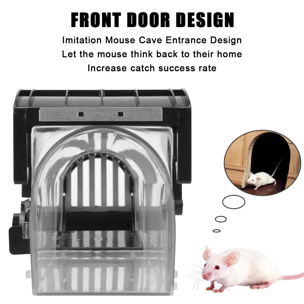 Humane Reusable Mouse Catcher Trap