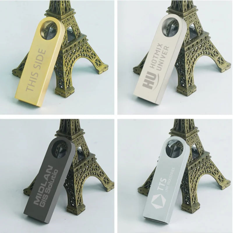 Custom Logo Metal USB Flash Drive