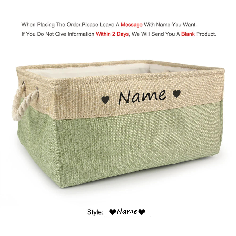 Custom Pet Storage Basket