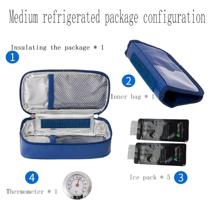 Insulin Cooler box Middle-sized