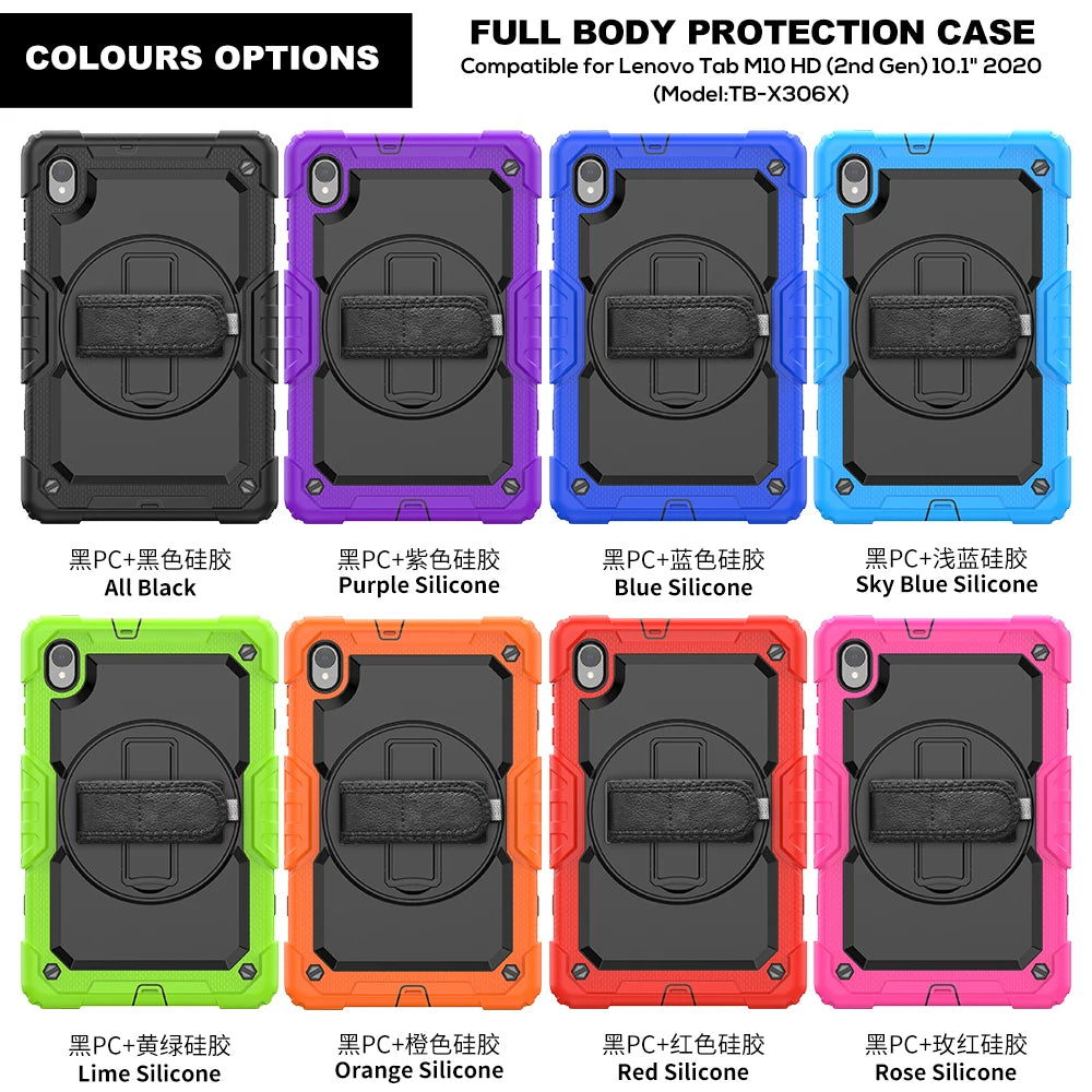 Rugged Tablet Case with Hand Strap