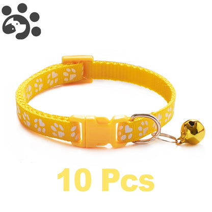 10Pcs Dog Collar Neck Strap