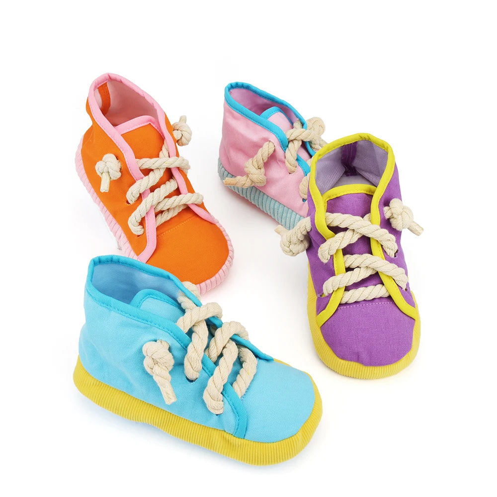 Bite Resistant Shoe Rope Toy for Dogs