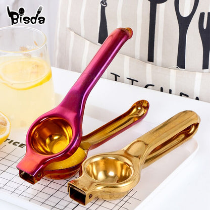 1Pc Stainless steel Lemon Squeezer