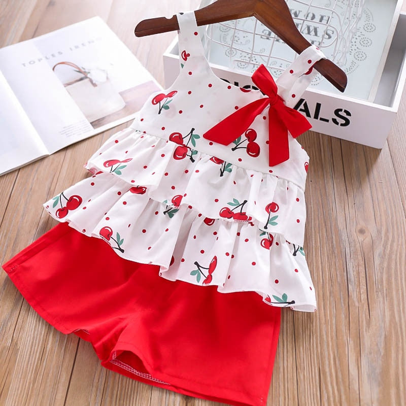 2pcs Summer Toddler Girl Clothes