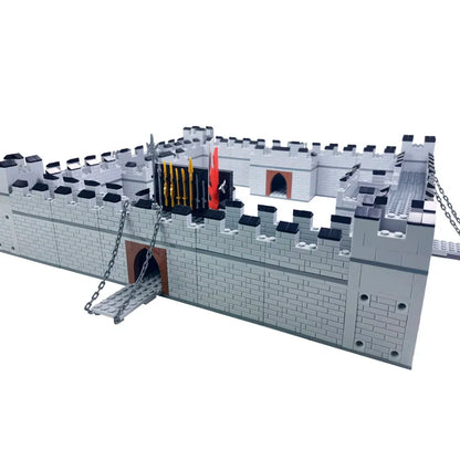 MOC City Walls Building Blocks Toys for Boys