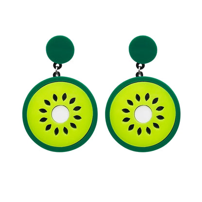 Fruit Vegetables Acrylic Drop Earrings
