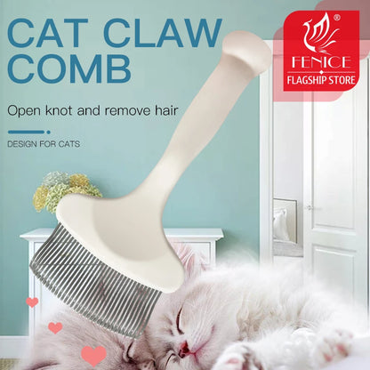 Fenice Pet Hair Removal Comb Brush for Dogs & Cats