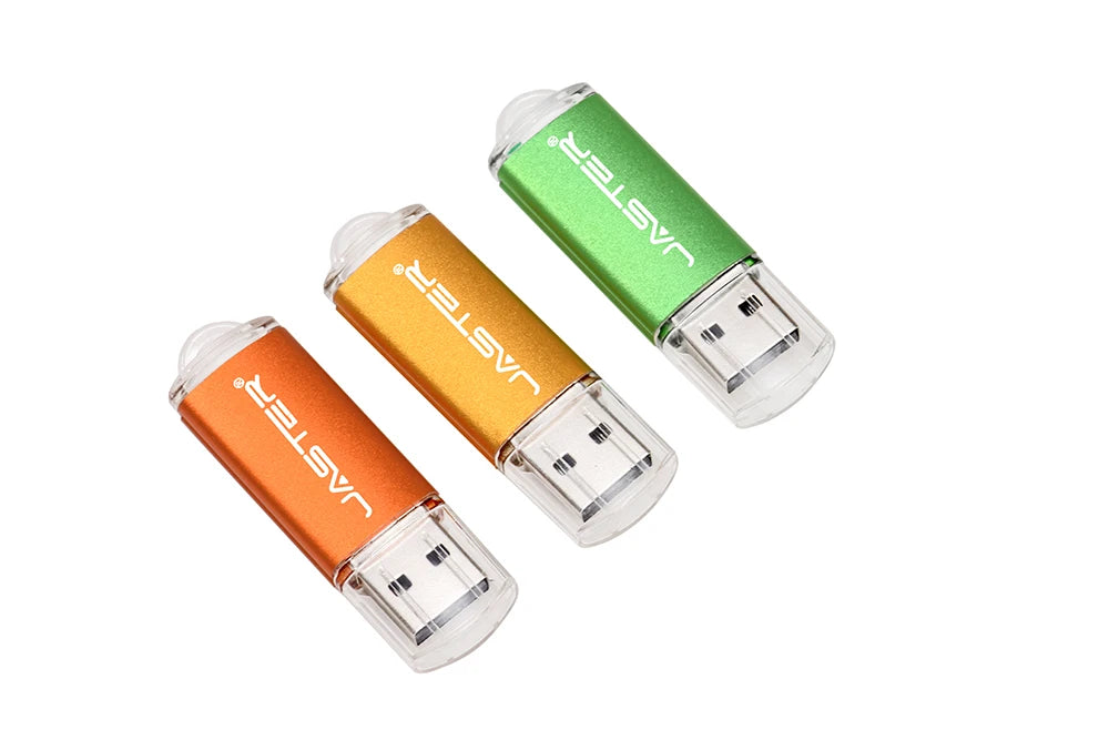 Portable USB 2.0 Memory Stick with Key Ring – Multiple Capacities & Colors
