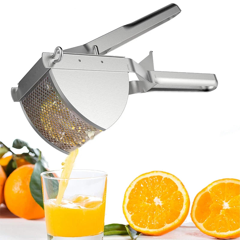 Stainless Steel Potato Ricer & Masher