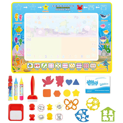 educational game drawing mat dinosaur