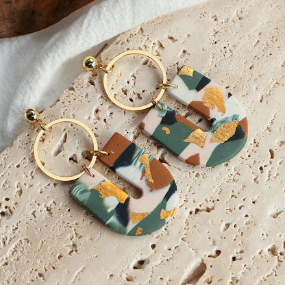 Lifefontier Bohemian Pattern Earrings