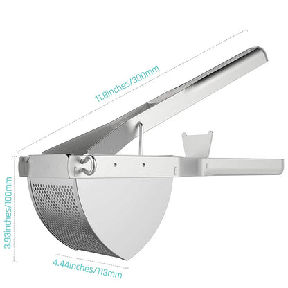 Stainless Steel Potato Ricer & Masher