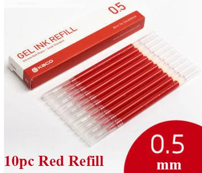 Kaco 10pcs 0.5mm Gel Pen Set