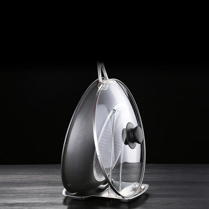 Stainless Steel Pot Lid & Utensil Holder
