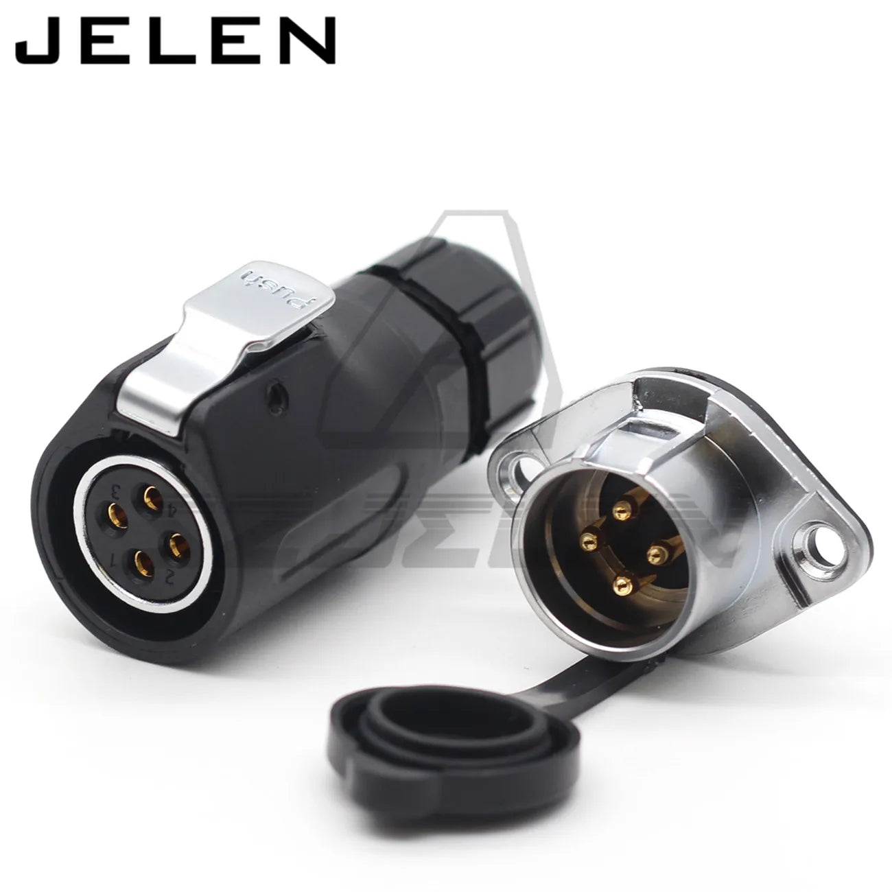 IP67 Waterproof M20 Panel Mount Connector
