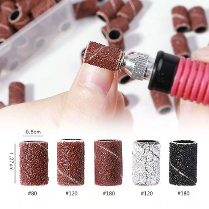 Nail Sanding Ring Bands