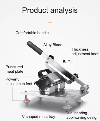Commercial Household Manual Meat Slicer