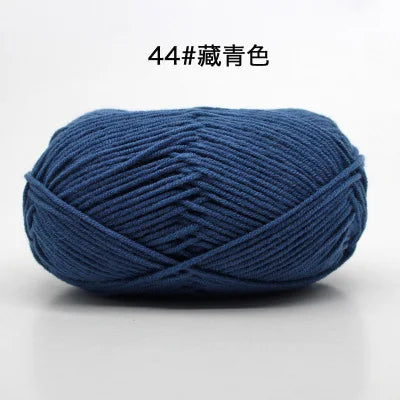 10 Balls/Lot 500g Natural Soft Silk Cotton Yarn for Knitting