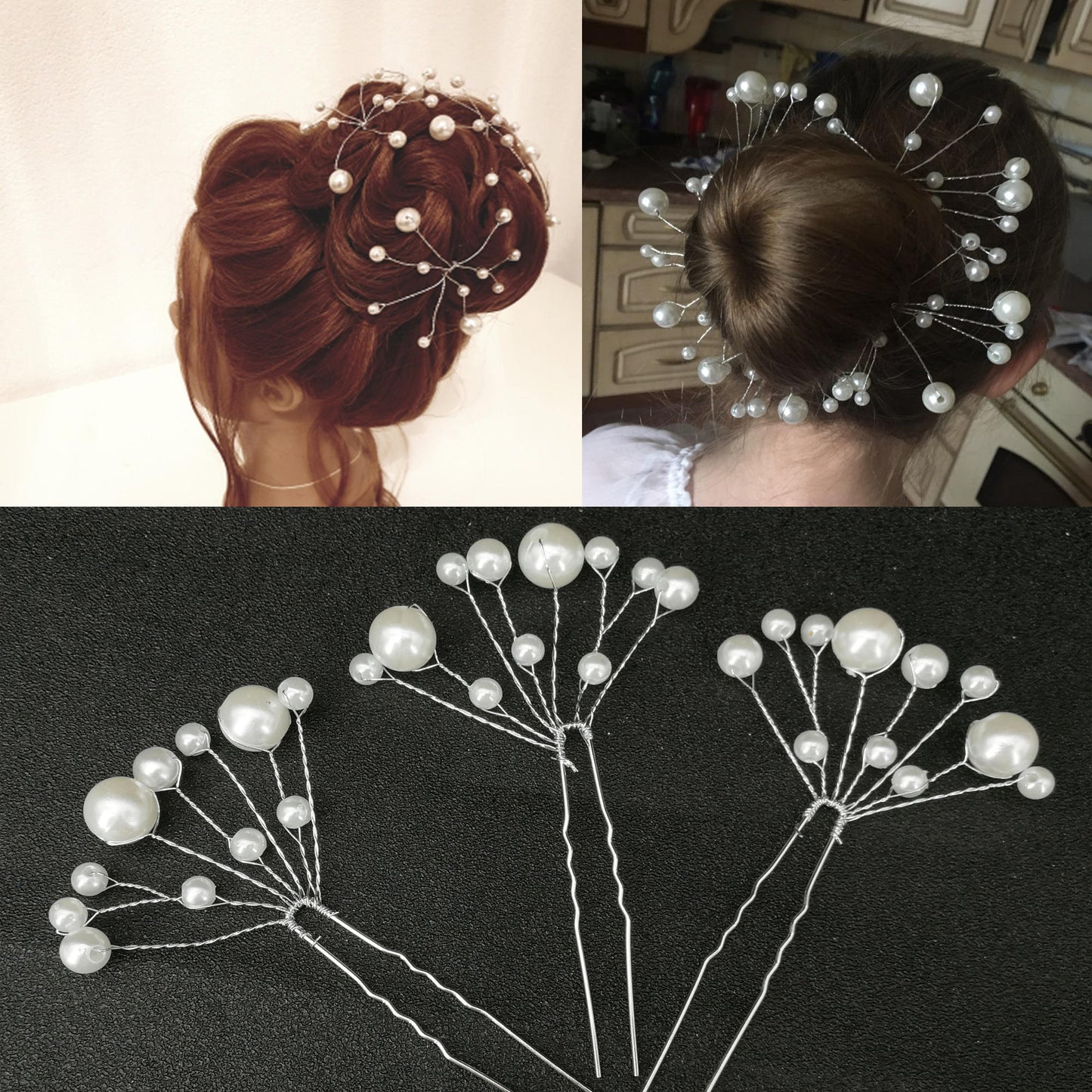 Hair Wedding Accessories Pin Metal Barrette