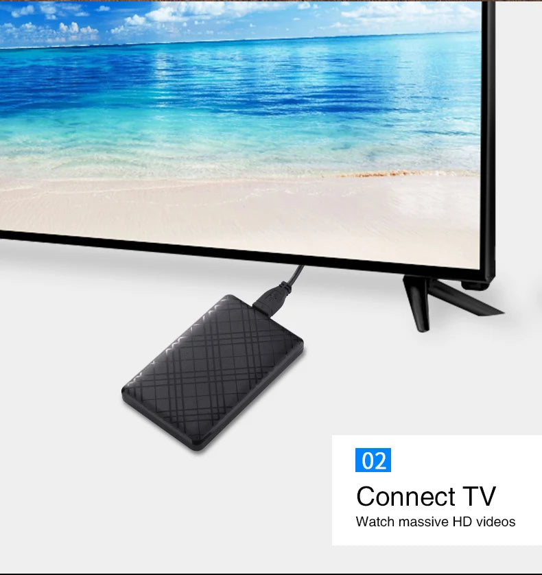 USB 3.0 2.5” SATA External Hard Drive Enclosure