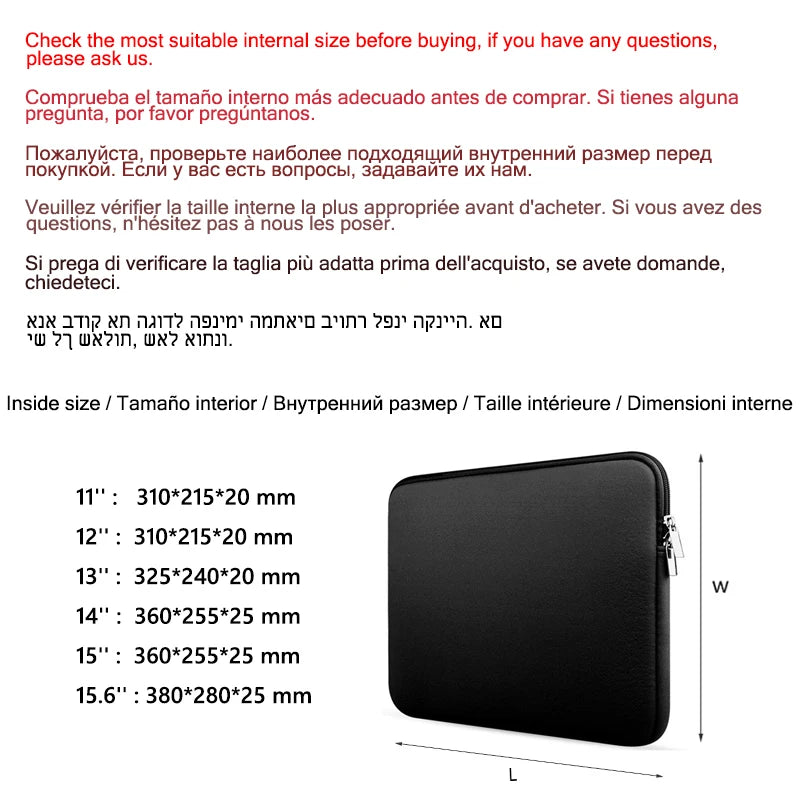 Protective Laptop Sleeve Case