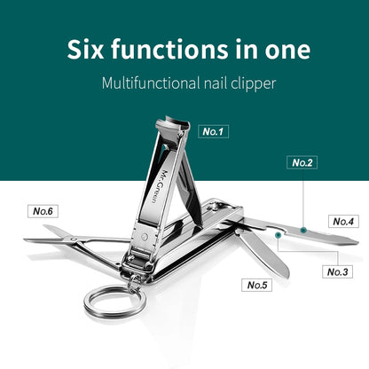 MR.GREEN Multifunctional Nail Clipper Stainless Steel Six Functions