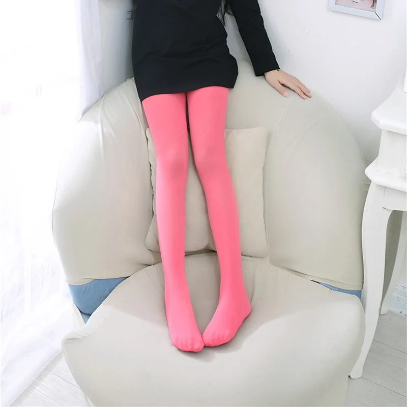 Spring/Autumn Candy Color Children Tights