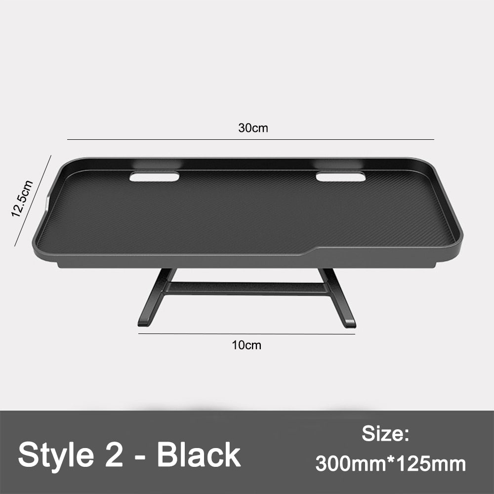 Rack TV Monitor Organizer Screen Top Storage Shelf