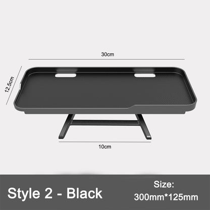 Rack TV Monitor Organizer Screen Top Storage Shelf