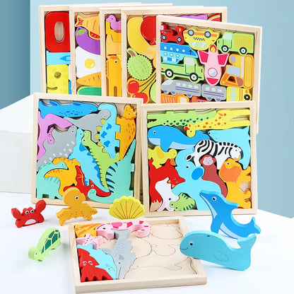 Creative Animal Shape Puzzle Toy