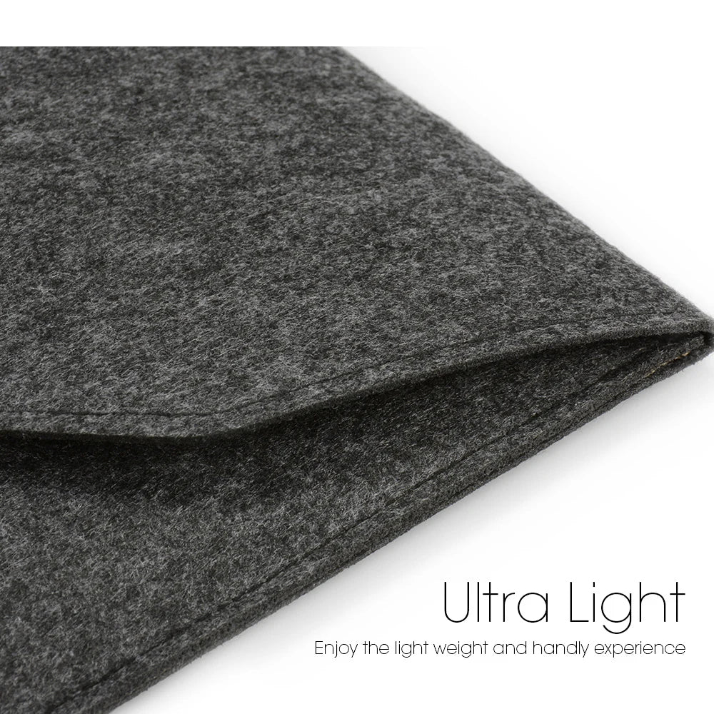 Protective Wool Felt Laptop & Tablet Sleeve