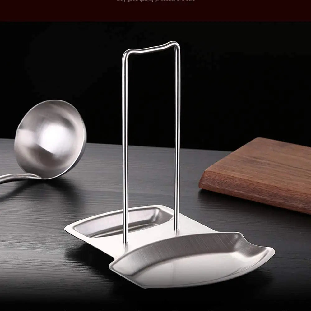 Stainless Steel Pot Lid & Utensil Holder