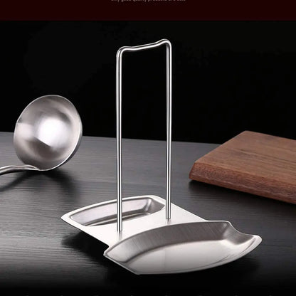 Stainless Steel Pot Lid & Utensil Holder