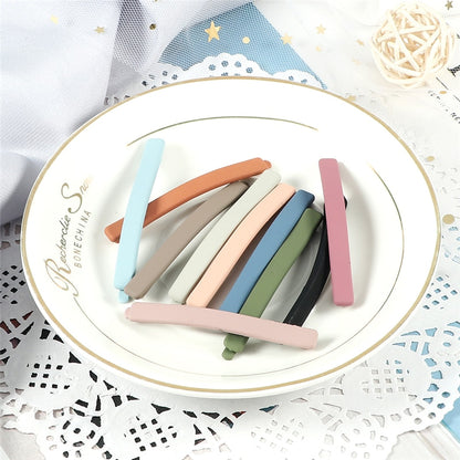 5Pcs/Set Candy Colors Hair Clips